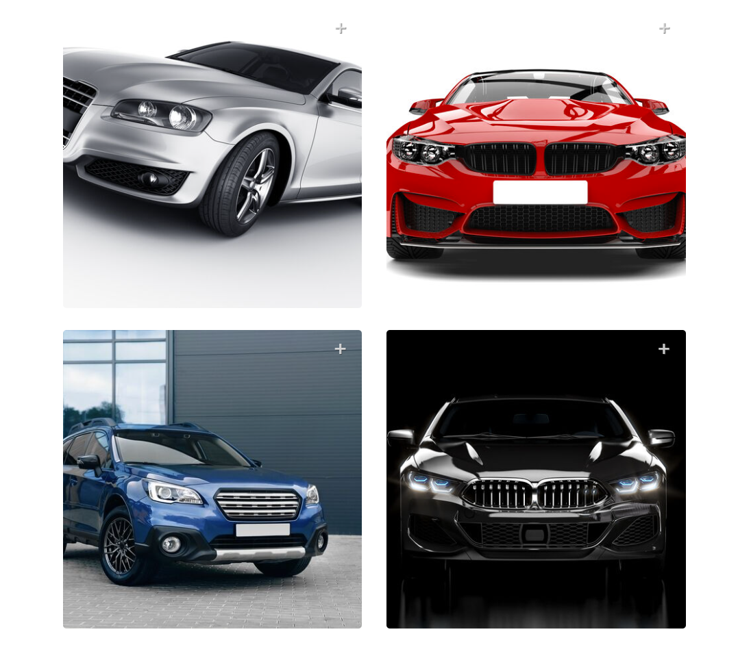 галерия - модален прозорец